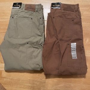 Men’s Redhead Flannel Lined Cargo Pants 36 x 32 - 2 Pair